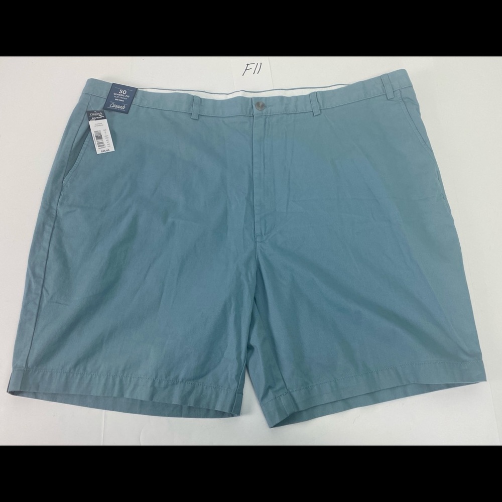 Roundtree Yorke Mens Big Tall Casual Shorts Sz 50